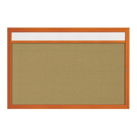 United Visual Products Hinge-less Radius Corkboard, 36"x36", Black Alum Frame/Black UVEB3636R-BLACK-BLACK